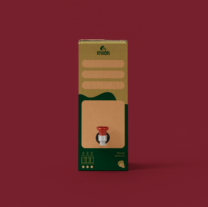 Vino Rosso Frizzante Amabile - Sfusoh